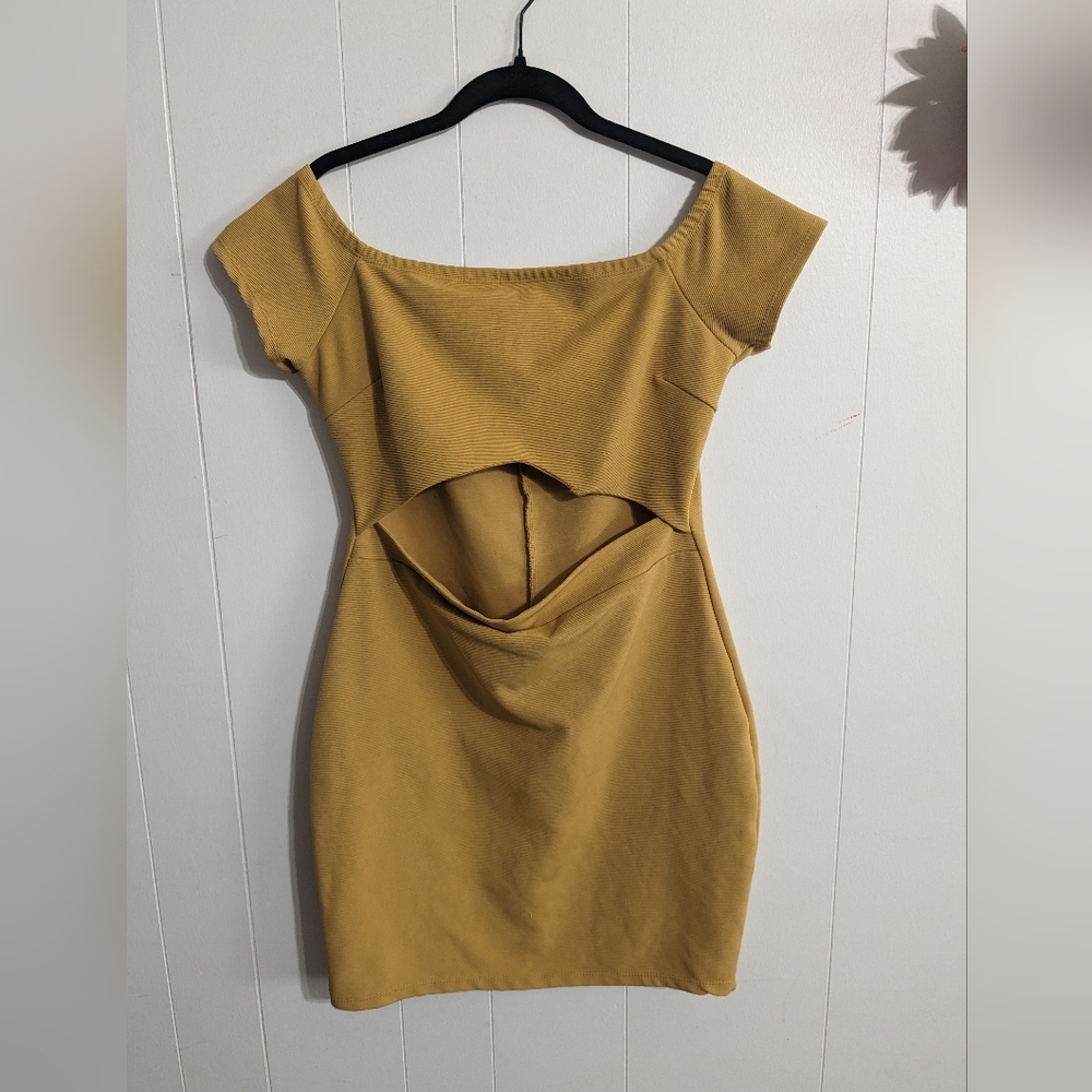 Fashion Nova Bodycon cut out mini dress - size XL